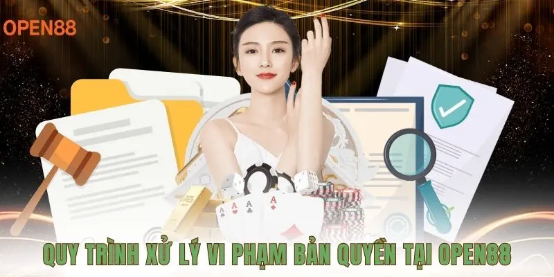 Quy trình xử lý vi phạm bản quyền tại OPEN88